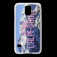 Coque Samsung Galaxy S5 Je skie l'Alpes d'Huez ZG