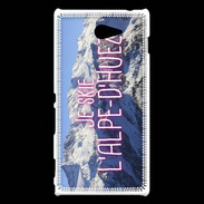 Coque Sony Xperia M2 Je skie l'Alpes d'Huez ZG