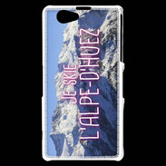 Coque Sony Xperia Z1 Compact Je skie l'Alpes d'Huez ZG