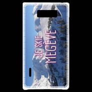Coque LG Optimus L7 Je skie Megève ZG