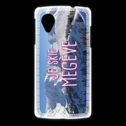 Coque LG Nexus 5 Je skie Megève ZG