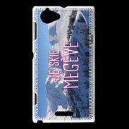 Coque Sony Xperia L Je skie Megève ZG