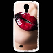 Coque Samsung Galaxy S4 Bouche sexy et brillante