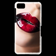 Coque Blackberry Z10 Bouche sexy et brillante