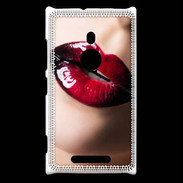 Coque Nokia Lumia 925 Bouche sexy et brillante
