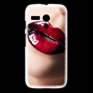 Coque Motorola G Bouche sexy et brillante