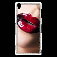 Coque Sony Xperia Z3 Bouche sexy et brillante