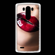 Coque LG G3 Bouche sexy et brillante