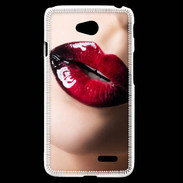 Coque LG L70 Bouche sexy et brillante