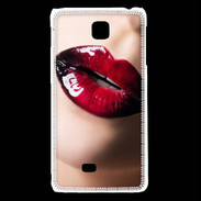 Coque LG F5 Bouche sexy et brillante