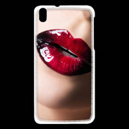 Coque HTC Desire 816 Bouche sexy et brillante