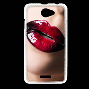 Coque HTC Desire 516 Bouche sexy et brillante