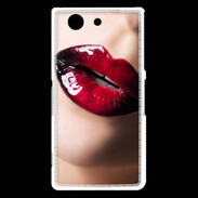 Coque Sony Xperia Z3 Compact Bouche sexy et brillante
