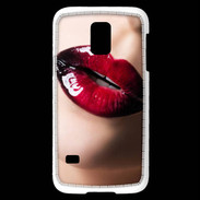 Coque Samsung Galaxy S5 Mini Bouche sexy et brillante
