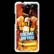 Coque HTC One Soldat du Feu ZG
