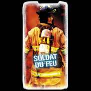 Coque LG P990 Soldat du Feu ZG