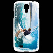 Coque Samsung Galaxy S4 Surfer dans un rouleau