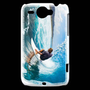 Coque HTC Wildfire G8 Surfer dans un rouleau