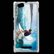 Coque Sony Xperia M Surfer dans un rouleau
