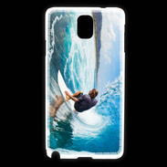 Coque Samsung Galaxy Note 3 Surfer dans un rouleau