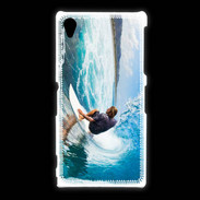 Coque Sony Xpéria Z1 Surfer dans un rouleau