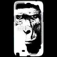 Coque Samsung Galaxy Note 2 Regard de gorille en dessin 150