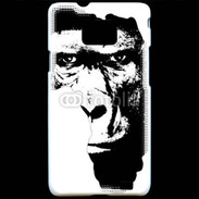 Coque Samsung Galaxy S2 Regard de gorille en dessin 150