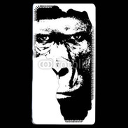 Coque Sony Xperia Z Regard de gorille en dessin 150