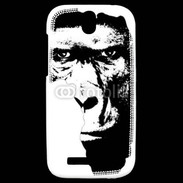 Coque HTC One SV Regard de gorille en dessin 150