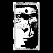 Coque Nokia Lumia 925 Regard de gorille en dessin 150