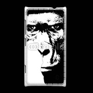 Coque Nokia Lumia 520 Regard de gorille en dessin 150