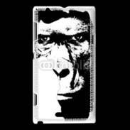 Coque Sony Xperia L Regard de gorille en dessin 150