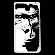 Coque LG F5 Regard de gorille en dessin 150