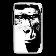 Coque Blackberry Q5 Regard de gorille en dessin 150
