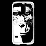 Coque Samsung Galaxy S5 Mini Regard de gorille en dessin 150