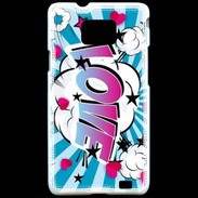 Coque Samsung Galaxy S2 love Cartoon 510