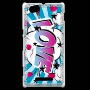 Coque Sony Xperia M love Cartoon 510