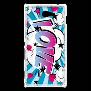 Coque Sony Xperia M2 love Cartoon 510
