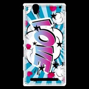 Coque Sony Xperia T2 Ultra love Cartoon 510