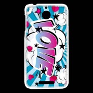 Coque HTC Desire 510 love Cartoon 510