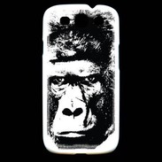 Coque Samsung Galaxy S3 Regard de gorille en dessin