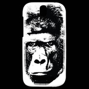 Coque HTC One SV Regard de gorille en dessin