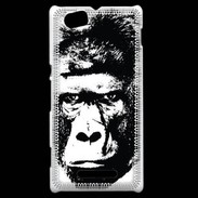 Coque Sony Xperia M Regard de gorille en dessin