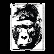 Coque iPad 2/3 Regard de gorille en dessin