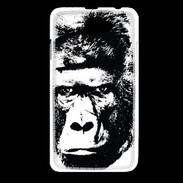 Coque HTC Desire 516 Regard de gorille en dessin
