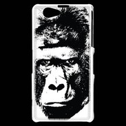 Coque Sony Xperia Z1 Compact Regard de gorille en dessin