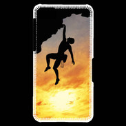 Coque Blackberry Z10 Escalade au couché de soleil 10