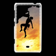 Coque Nokia Lumia 625 Escalade au couché de soleil 10