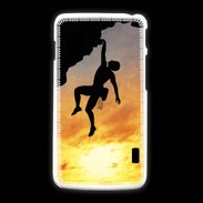Coque LG L5 2 Escalade au couché de soleil 10