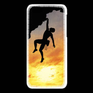Coque iPhone 5C Escalade au couché de soleil 10
